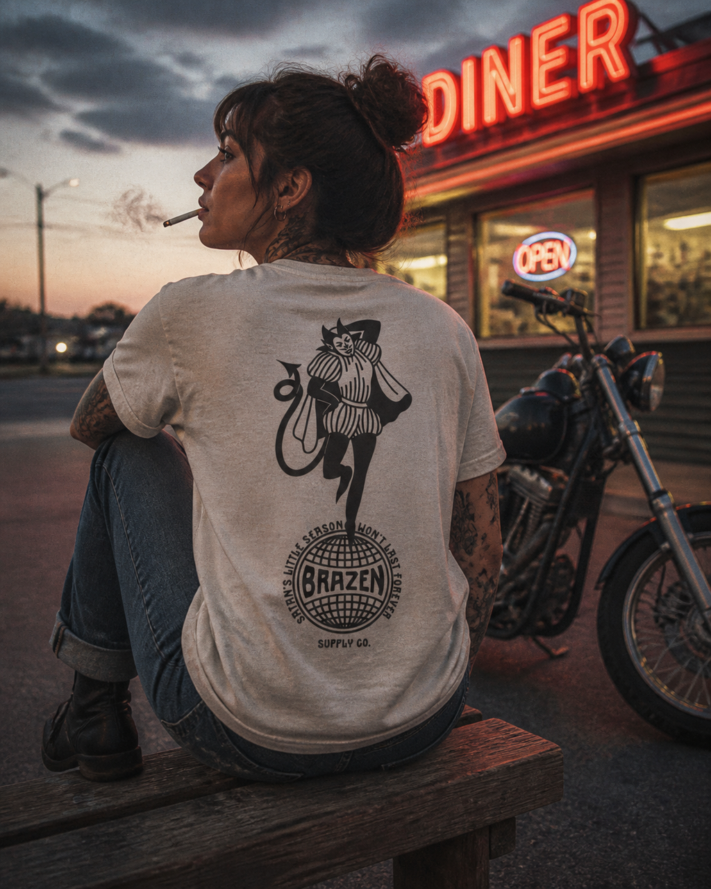 THE SEASON OF SATAN TEE