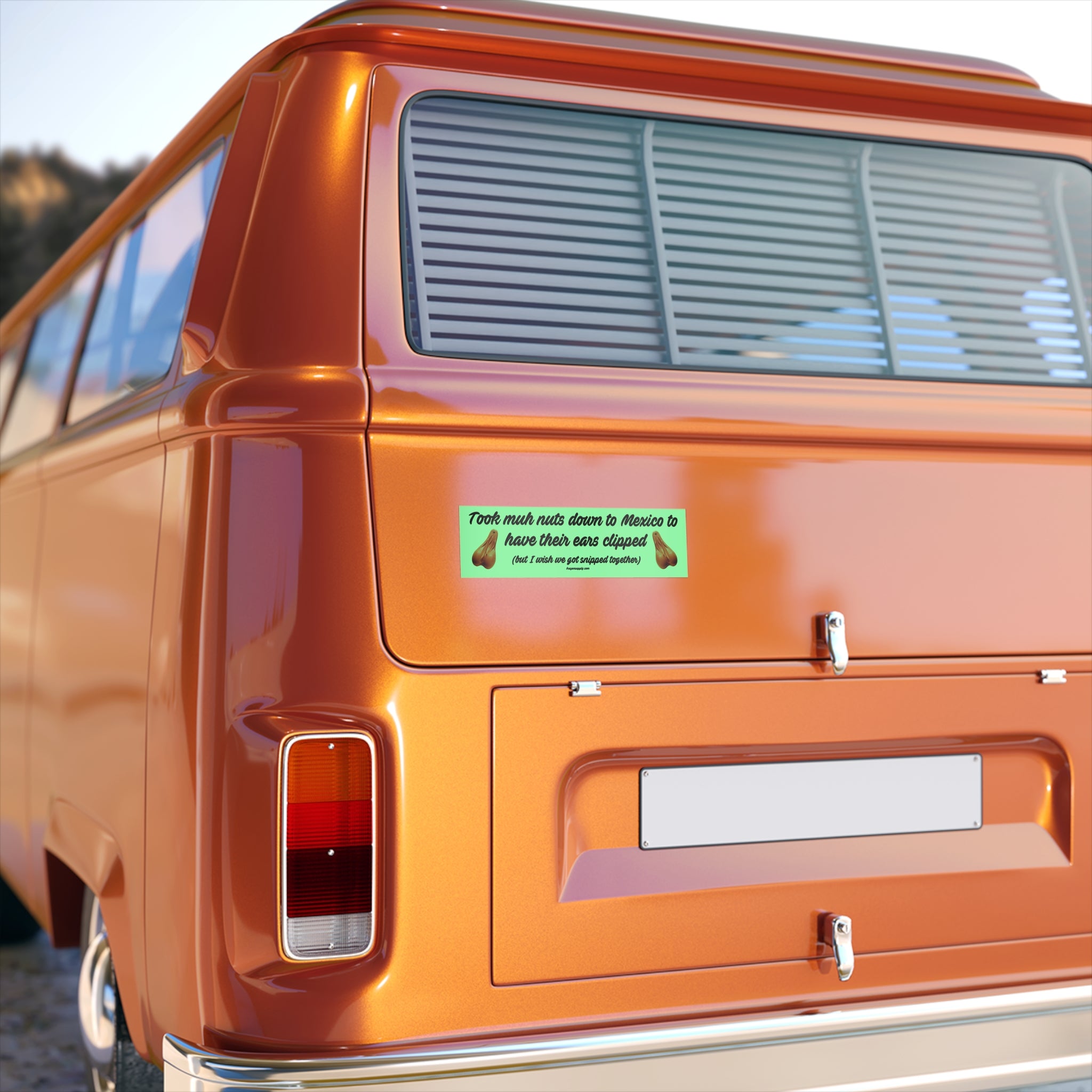 THE VASECTOMY STICKER