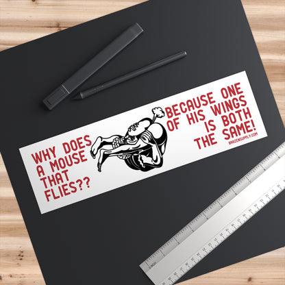 THE UNREADABLE STICKER