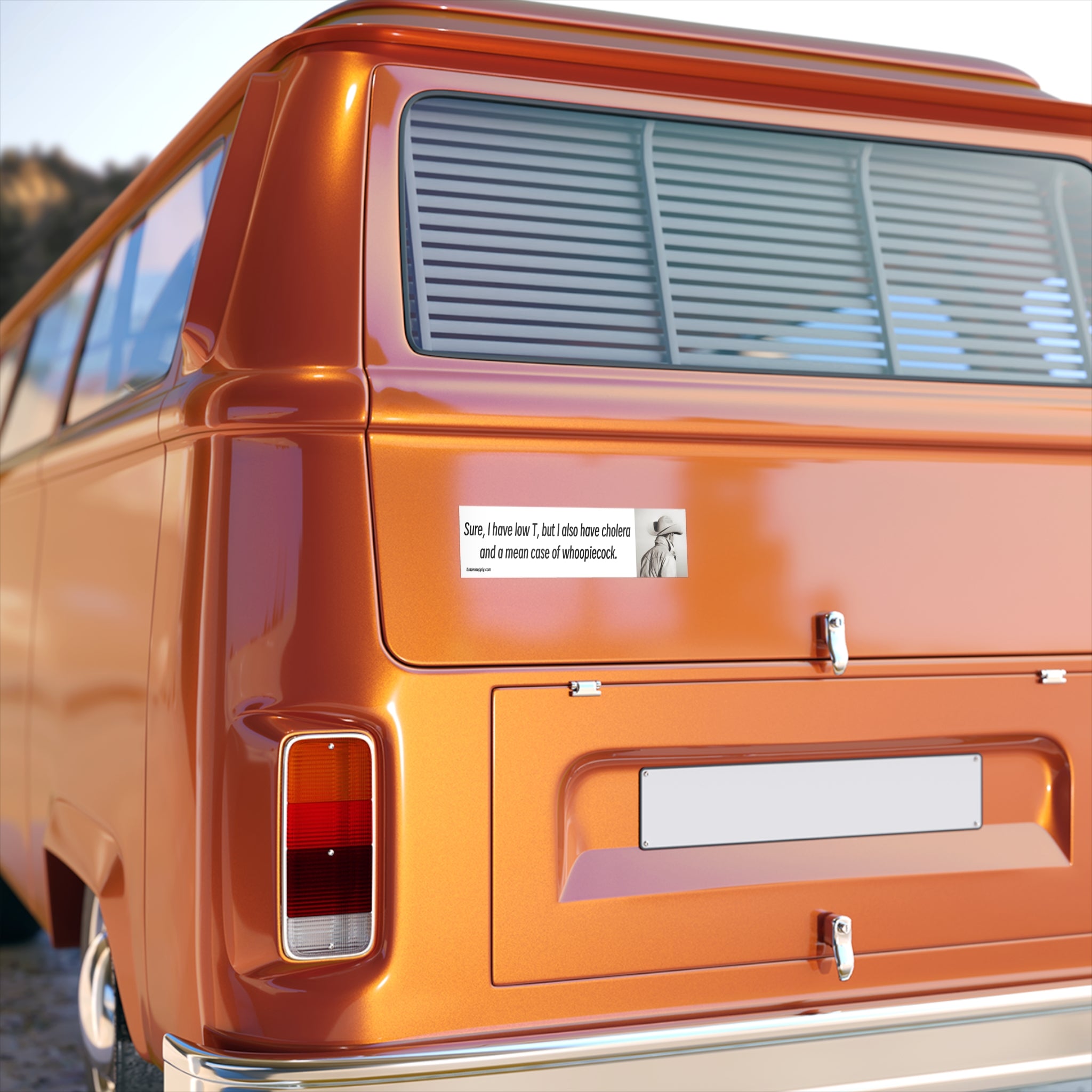 THE LOW T STICKER
