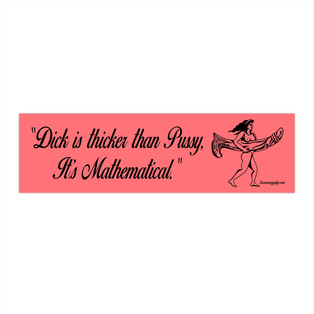 THE MATH EQUATION STICKER