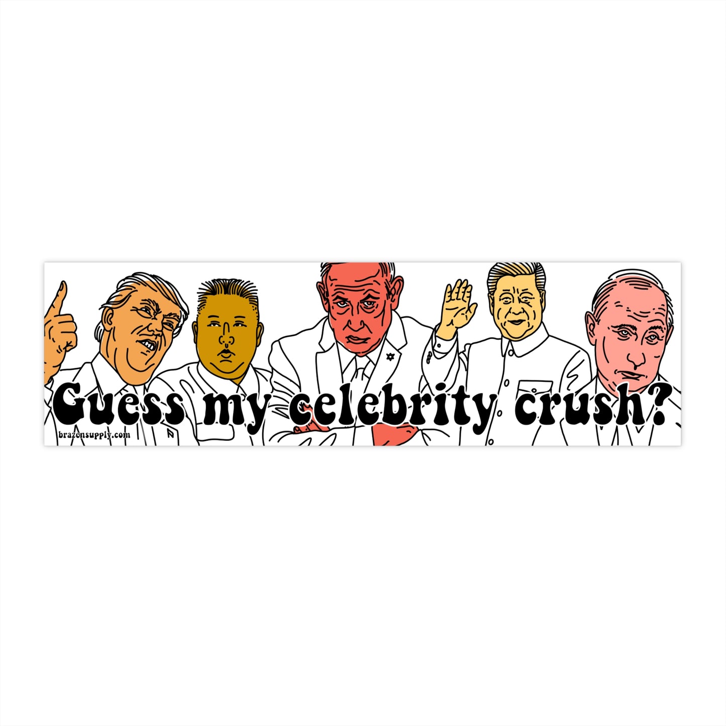 THE MT. CRUSHMORE STICKER