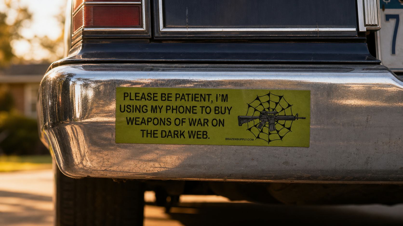 THE DARK WEB STICKER
