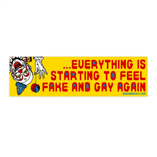 THE CLOWN WORLD STICKER