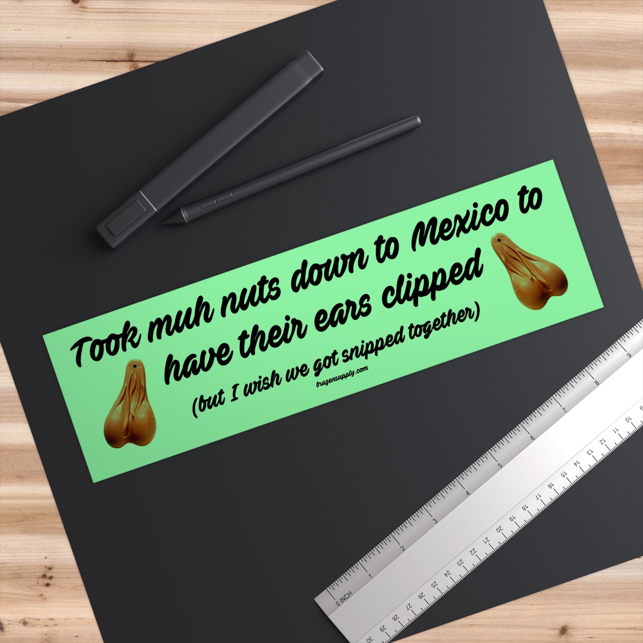 THE VASECTOMY STICKER