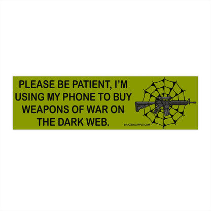 THE DARK WEB STICKER